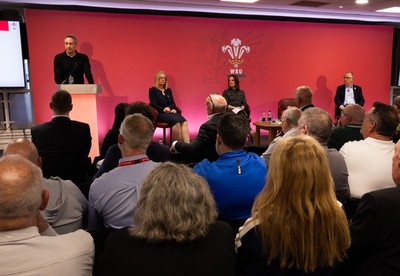 130426 - Welsh Rugby Union EGM - Dave Reddin, WRU Director of Rugby and Elite Performance, during the Extraordinary General Meeting held at the Principality Stadium