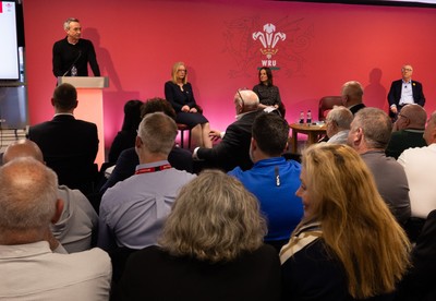 130426 - Welsh Rugby Union EGM - Dave Reddin, WRU Director of Rugby and Elite Performance, during the Extraordinary General Meeting held at the Principality Stadium