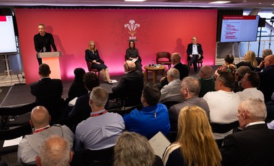 130426 - Welsh Rugby Union EGM - Dave Reddin, WRU Director of Rugby and Elite Performance, during the Extraordinary General Meeting held at the Principality Stadium