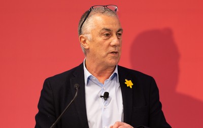 130426 - Welsh Rugby Union EGM - Geraint John, WRU Community Director, during the Extraordinary General Meeting held at the Principality Stadium