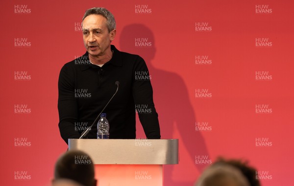 130426 - Welsh Rugby Union EGM - Dave Reddin, WRU Director of Rugby and Elite Performance, during the Extraordinary General Meeting held at the Principality Stadium