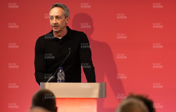 130426 - Welsh Rugby Union EGM - Dave Reddin, WRU Director of Rugby and Elite Performance, during the Extraordinary General Meeting held at the Principality Stadium