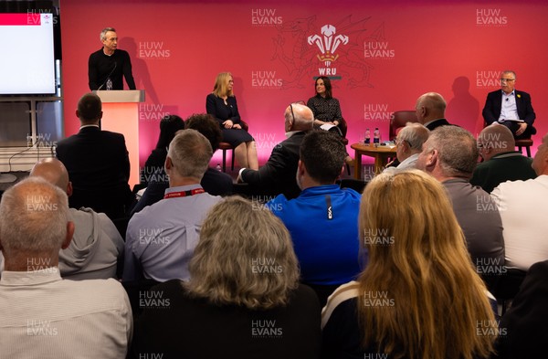 130426 - Welsh Rugby Union EGM - Dave Reddin, WRU Director of Rugby and Elite Performance, during the Extraordinary General Meeting held at the Principality Stadium