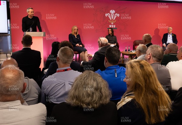 130426 - Welsh Rugby Union EGM - Dave Reddin, WRU Director of Rugby and Elite Performance, during the Extraordinary General Meeting held at the Principality Stadium