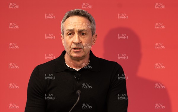 130426 - Welsh Rugby Union EGM - Dave Reddin, WRU Director of Rugby and Elite Performance, during the Extraordinary General Meeting held at the Principality Stadium