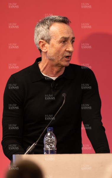 130426 - Welsh Rugby Union EGM - Dave Reddin, WRU Director of Rugby and Elite Performance, during the Extraordinary General Meeting held at the Principality Stadium