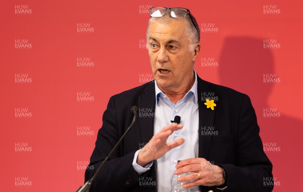 130426 - Welsh Rugby Union EGM - Geraint John, WRU Community Director, during the Extraordinary General Meeting held at the Principality Stadium