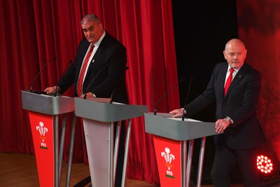 260323 - Welsh Rugby Union Extraordinary General Meeting - John Manders and Ieuan Evans