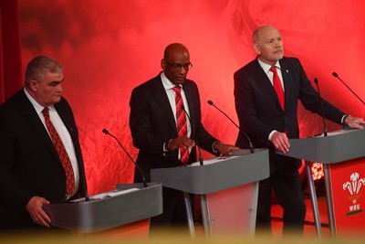 260323 - Welsh Rugby Union Extraordinary General Meeting - John Manders, Nigel Walker and Ieuan Evans