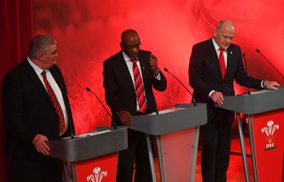 260323 - Welsh Rugby Union Extraordinary General Meeting - John Manders, Nigel Walker and Ieuan Evans