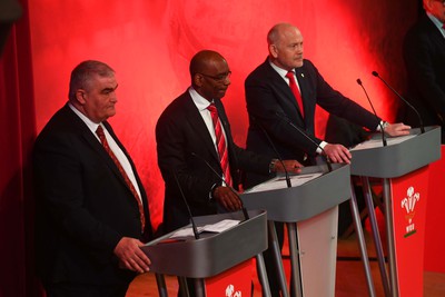 260323 - Welsh Rugby Union Extraordinary General Meeting - John Manders, Nigel Walker and Ieuan Evans