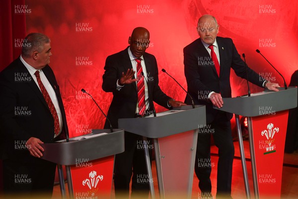 260323 - Welsh Rugby Union Extraordinary General Meeting - John Manders, Nigel Walker and Ieuan Evans