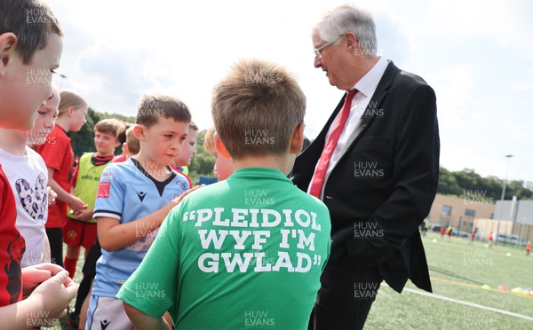 300823 - WRU Fit, Fed and Fun camp at Cardiff West High School -