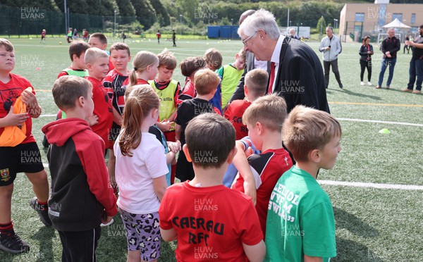 300823 - WRU Fit, Fed and Fun camp at Cardiff West High School -
