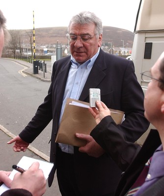 230203 - WRU Meeting, Port Talbot - Llanelli's Stuart Gallacher speaks out after the meeting