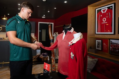 300926 - National Sporting Heritage Day WRU - Picture shows Alex Mann at the WRU National Sporting Heritage Day Event at the Principality Stadium in Cardiff, Wales