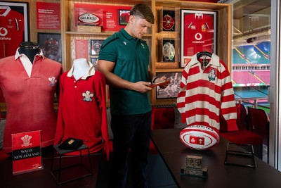 300926 - National Sporting Heritage Day WRU - Picture shows Alex Mann at the WRU National Sporting Heritage Day Event at the Principality Stadium in Cardiff, Wales