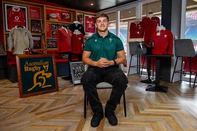 300926 - National Sporting Heritage Day WRU - Picture shows Alex Mann at the WRU National Sporting Heritage Day Event at the Principality Stadium in Cardiff, Wales