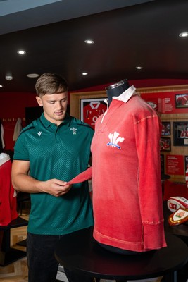 300926 - National Sporting Heritage Day WRU - Picture shows Alex Mann at the WRU National Sporting Heritage Day Event at the Principality Stadium in Cardiff, Wales