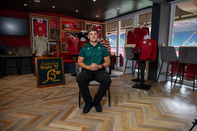 300926 - National Sporting Heritage Day WRU - Picture shows Alex Mann at the WRU National Sporting Heritage Day Event at the Principality Stadium in Cardiff, Wales