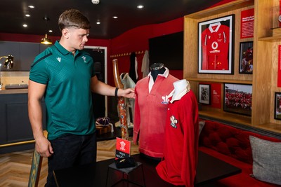 300926 - National Sporting Heritage Day WRU - Picture shows Alex Mann at the WRU National Sporting Heritage Day Event at the Principality Stadium in Cardiff, Wales