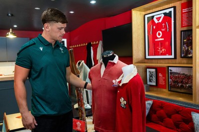 300926 - National Sporting Heritage Day WRU - Picture shows Alex Mann at the WRU National Sporting Heritage Day Event at the Principality Stadium in Cardiff, Wales