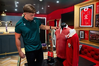 300926 - National Sporting Heritage Day WRU - Picture shows Alex Mann at the WRU National Sporting Heritage Day Event at the Principality Stadium in Cardiff, Wales