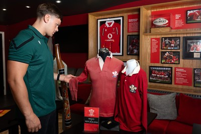 300926 - National Sporting Heritage Day WRU - Picture shows Alex Mann at the WRU National Sporting Heritage Day Event at the Principality Stadium in Cardiff, Wales