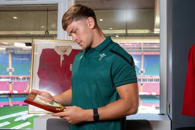 300926 - National Sporting Heritage Day WRU - Picture shows Alex Mann at the WRU National Sporting Heritage Day Event at the Principality Stadium in Cardiff, Wales