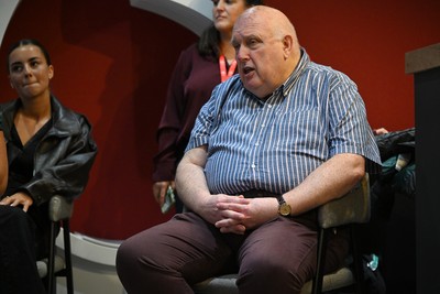 300926 - National Sporting Heritage Day WRU - Picture shows rugby heritage manager Peter Owens at the WRU National Sporting Heritage Day Event at the Principality Stadium in Cardiff, Wales