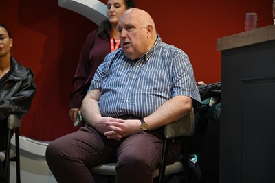 300926 - National Sporting Heritage Day WRU - Picture shows rugby heritage manager Peter Owens at the WRU National Sporting Heritage Day Event at the Principality Stadium in Cardiff, Wales