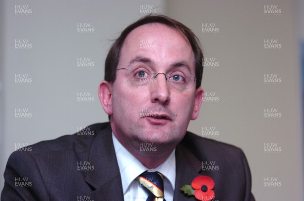 02.11.07 - WRU Press Conference - WRU Head of Operations, Tim Burton 