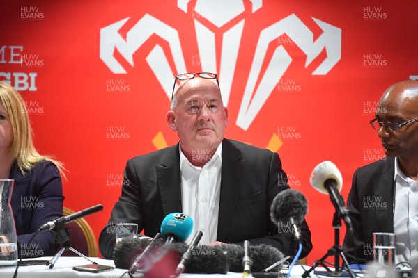 141123 - Welsh Rugby Union Press Conference - Welsh Rugby Union chair Richard Collier-Keywood