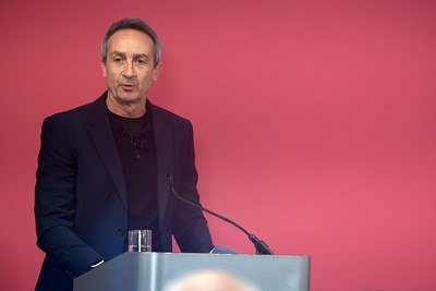 241025 - WRU Press Conference - Picture shows WRU Director of Rugby and Elite Performance Dave Reddin speaking in a press conference discussing the findings of the WRU’s recent review and consultation into the future of the elite game in Wales