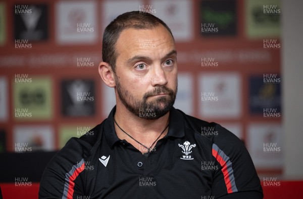 250823 - WRU press conference - John Alder Head of Player Development WRU during a press conference to discuss the National League structure, from Indigo Premiership and below for seasons 2023/24 & 2024/25