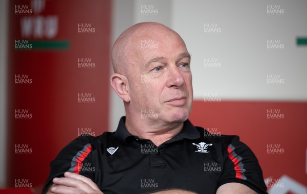 250823 - WRU press conference -  Huw Bevan, Interim Performance Director WRU, during a press conference to discuss the National League structure, from Indigo Premiership and below for seasons 2023/24 & 2024/25