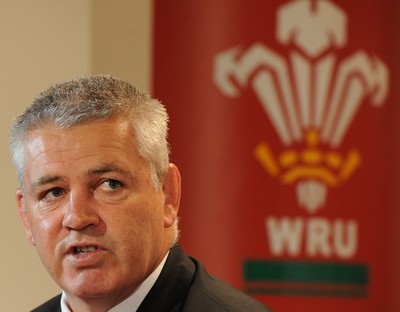 28.04.10 -  Principality Building Society Summer Test Launch - Wales head coach Warren Gatland during the announcement of the sponsorship deal for the Wales v South Africa match in June. 