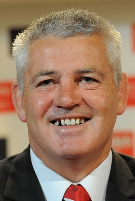 28.04.10 -  Principality Building Society Summer Test Launch - Wales head coach Warren Gatland during the announcement of the sponsorship deal for the Wales v South Africa match in June. 