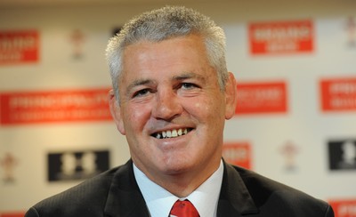 28.04.10 -  Principality Building Society Summer Test Launch - Wales head coach Warren Gatland during the announcement of the sponsorship deal for the Wales v South Africa match in June. 