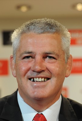 28.04.10 -  Principality Building Society Summer Test Launch - Wales head coach Warren Gatland during the announcement of the sponsorship deal for the Wales v South Africa match in June. 