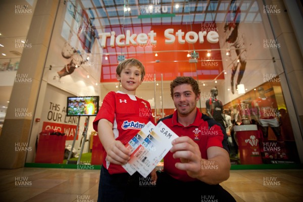 111012 - Opening of the new WRU Ticket Store at St Davids 2 in Cardiff