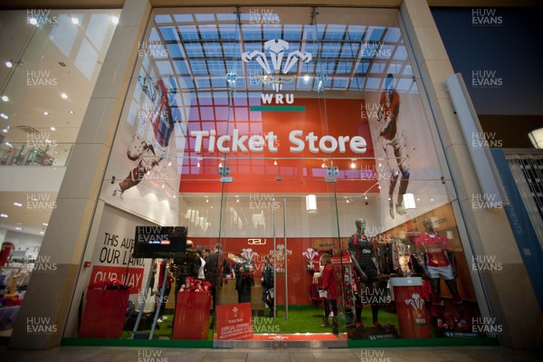 111012 - Opening of the new WRU Ticket Store at St Davids 2 in Cardiff