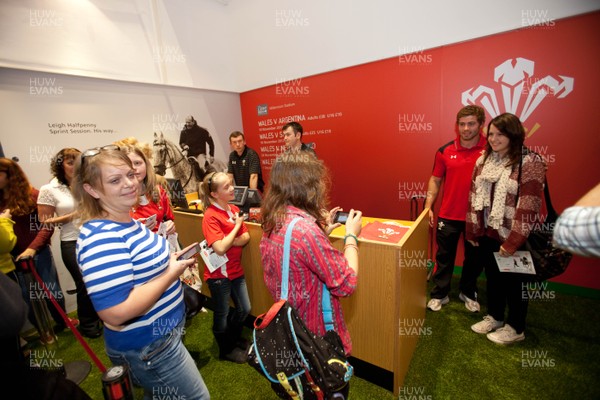 111012 - Opening of the new WRU Ticket Store at St Davids 2 in Cardiff