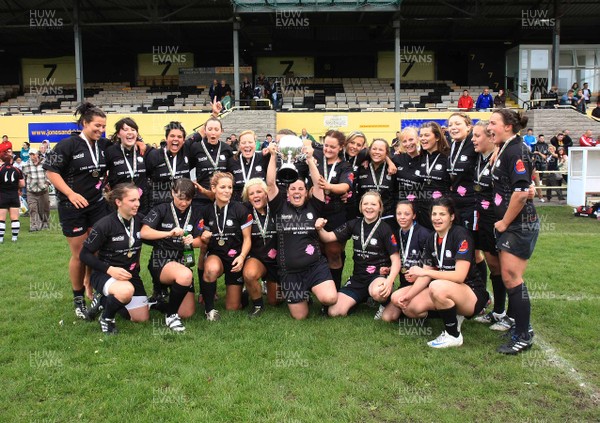 22.05.11 Clwb Rygbi Caernarfon v Seven Sisters - WRU Women's Finals Day - Neath Athletic celebrate winning The Welsh Women's Cup. 