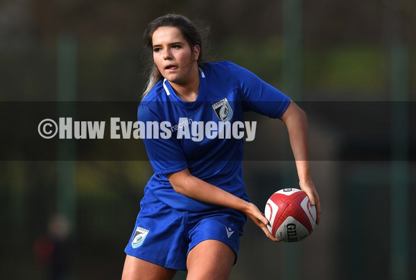 060222 - Ospreys Women U18 v Cardiff Women U18 - WRU Women’s Under 18 Festival - Gabby Healan of Cardiff