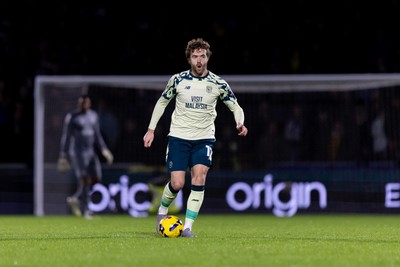 010126 - Wycombe Wanderers v Cardiff City - Sky Bet League 1 - Calum Chambers of Cardiff City in action