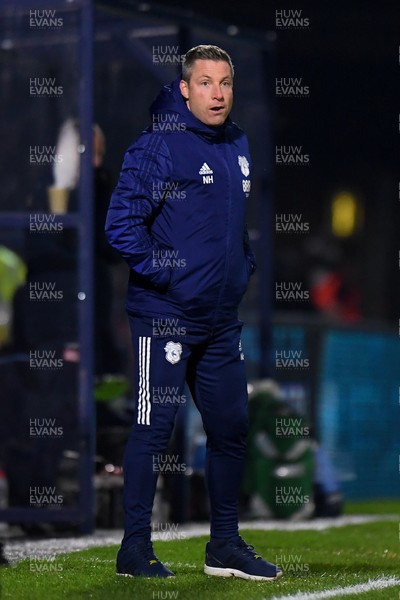 291220 - Wycombe Wanderers v Cardiff City - Sky Bet Championship - Cardiff City manager Neil Harris 