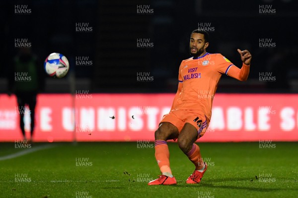 291220 - Wycombe Wanderers v Cardiff City - Sky Bet Championship - Curtis Nelson of Cardiff City