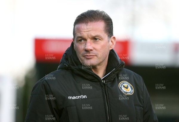 020117 - Wycombe Wanders v Newport County - SkyBet League Two - Newport County Manager Graham Westley by Chris Fairweather/Huw Evans Agency