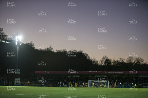 020117 - Wycombe Wanders v Newport County - SkyBet League Two - General View of Adams Park by Chris Fairweather/Huw Evans Agency